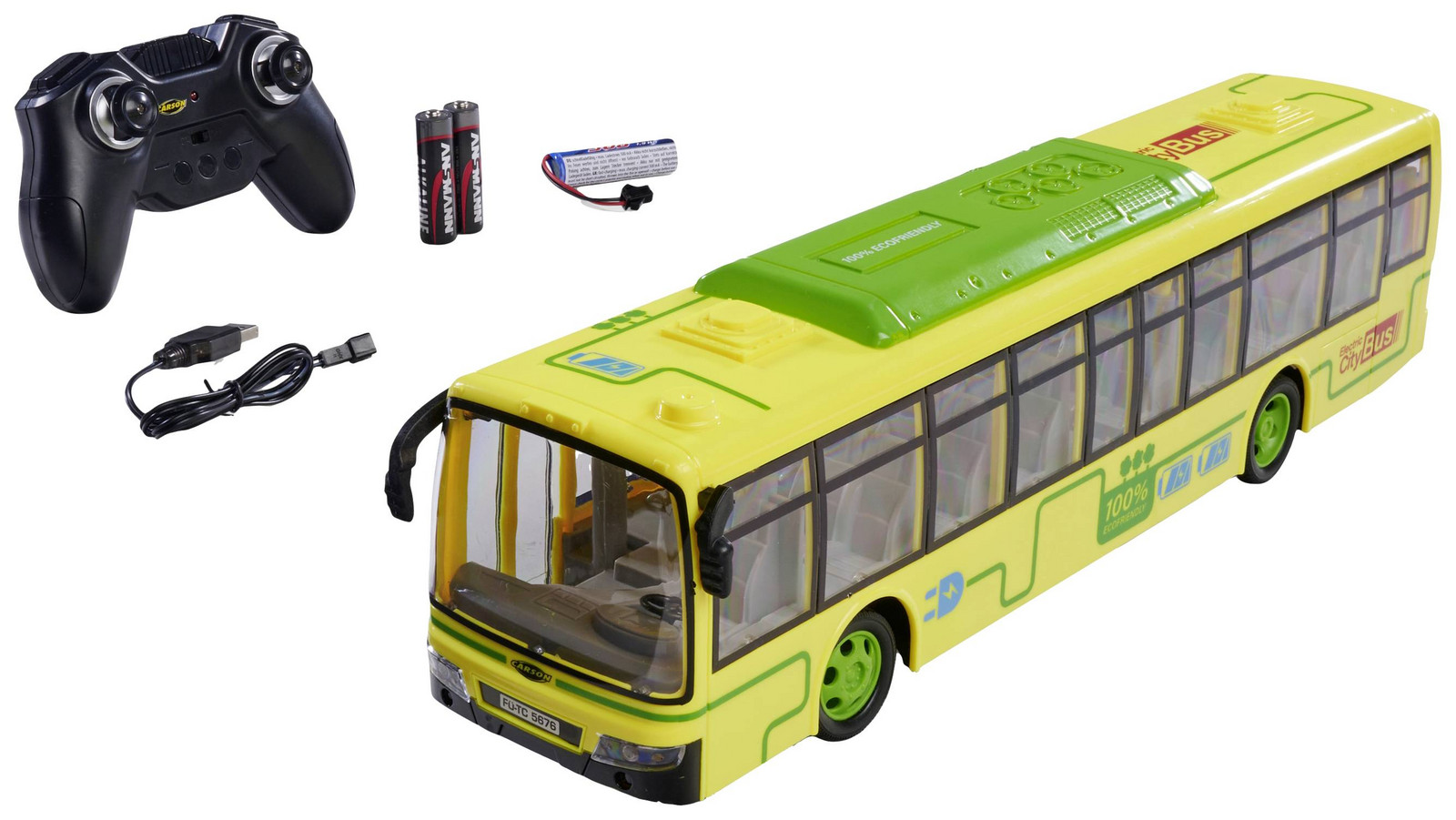 Carson Modellsport 500404282 City Bus RC model auta elektrický autobus
