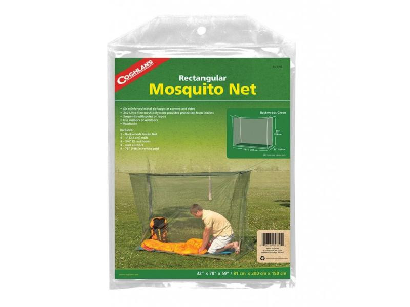 Coghlans moskytiéra Rectangular Mosquito Net green