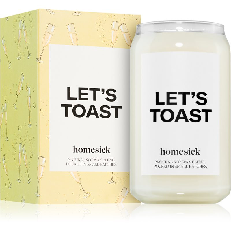 homesick Let's Toast vonná svíčka 390 g