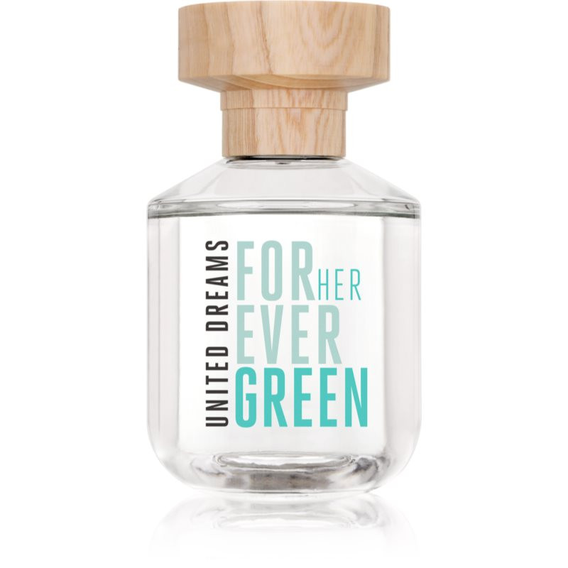 Benetton United Dreams for her Forever Green toaletní voda pro ženy 80 ml