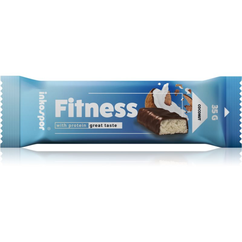 Inkospor Fitness proteinová tyčinka příchuť Coconut 35 g