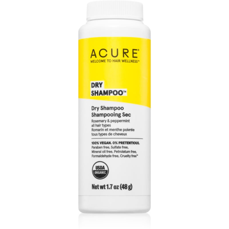 ACURE Dry Shampoo suchý šampon pro všechny typy vlasů 48 g