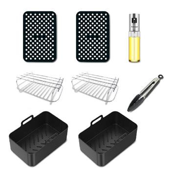 Rohnson AFK05 8dílná sada příslušenství pro horkovzdušné fritézy