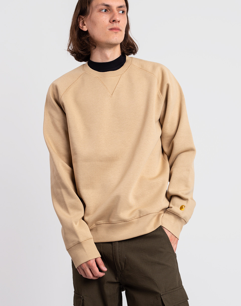 Carhartt WIP Chase Sweat Sable/Gold M