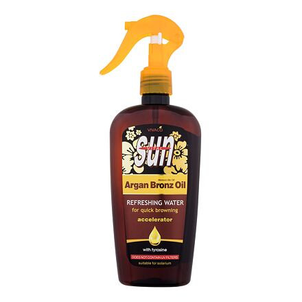 Vivaco Sun Argan Bronz Oil Refreshing Water osvěžující voda pro rychlé zhnědnutí 300 ml