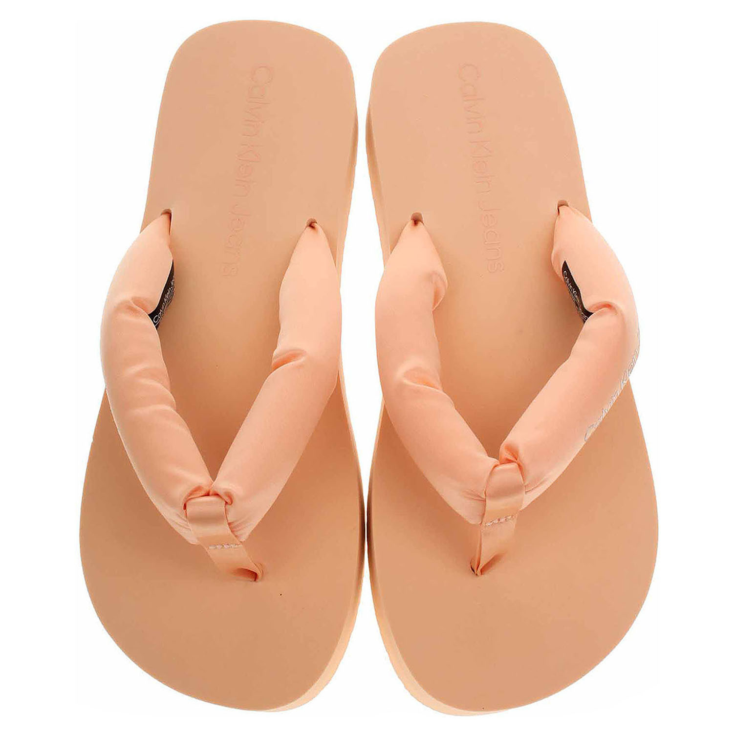 Ecco Plážové pantofle Calvin Klein YW0YW01400 TNB Peach Dream 23700526