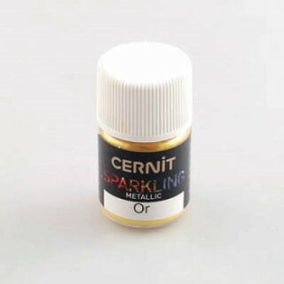 Efektový prášek Cernit 5g – Metallic Gold
