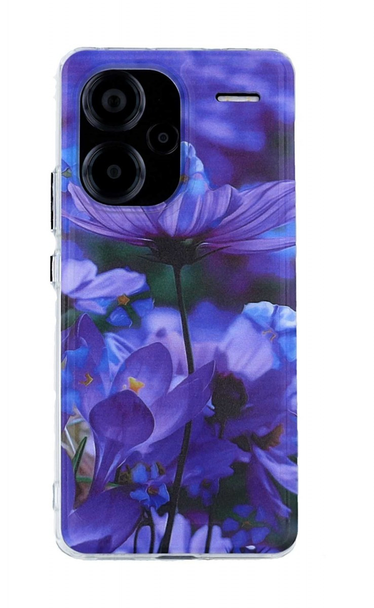 Kryt TopQ Image Xiaomi Redmi Note 13 Pro+ 5G Image pevný Rozkvetlé květy 122573