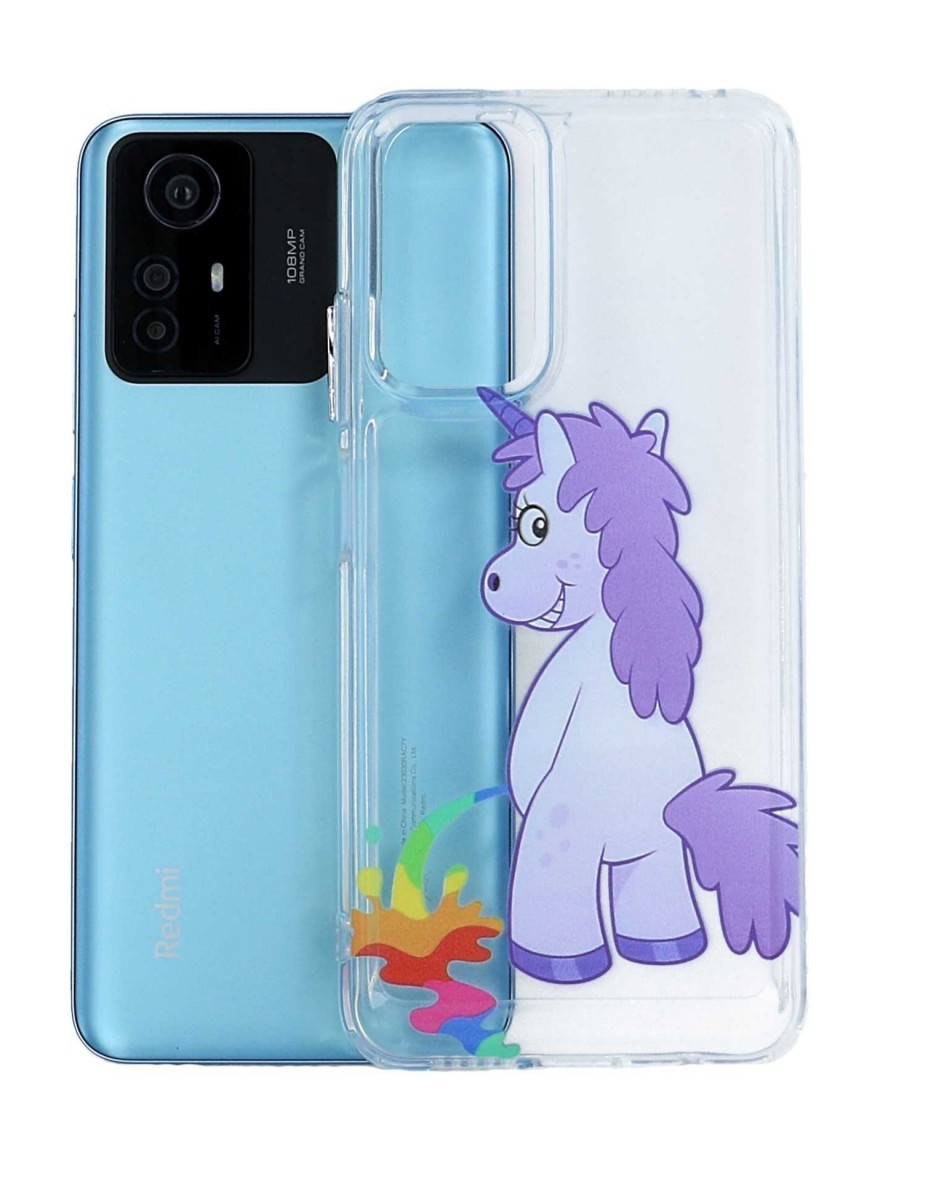Kryt TopQ Image Xiaomi Redmi Note 12S Image pevný Rude Unicorn 121580