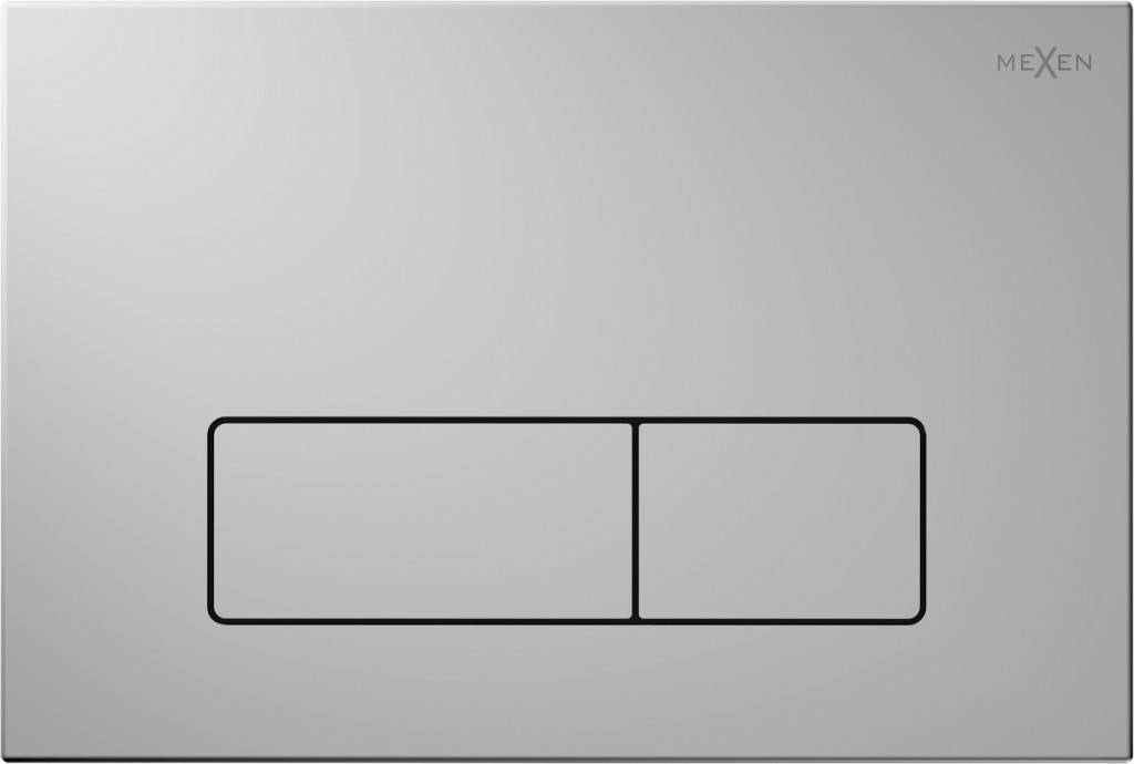 MEXEN Fenix 13 splachovací tlačítko Slim, chrom mat 601302