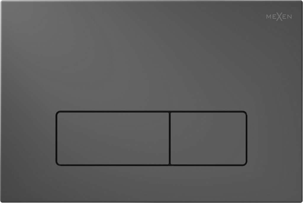 MEXEN Fenix 13 splachovací tlačítko Slim, gun gray 601366