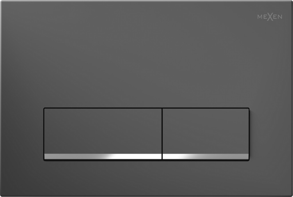 MEXEN Fenix 12 tlačítko flush /kompatibilní s Geberit Sigma UP300 a UP320, šedá 601266