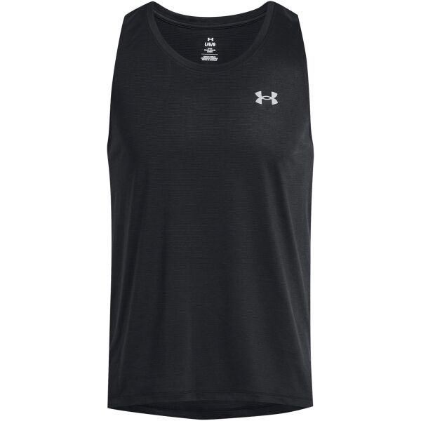 Under Armour LAUNCH SINGLET Pánské tílko, černá, velikost