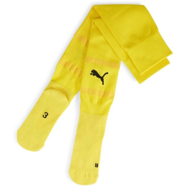 Puma TEAMFINAL SOCKS Pánské fotbalové štulpny, žlutá, velikost