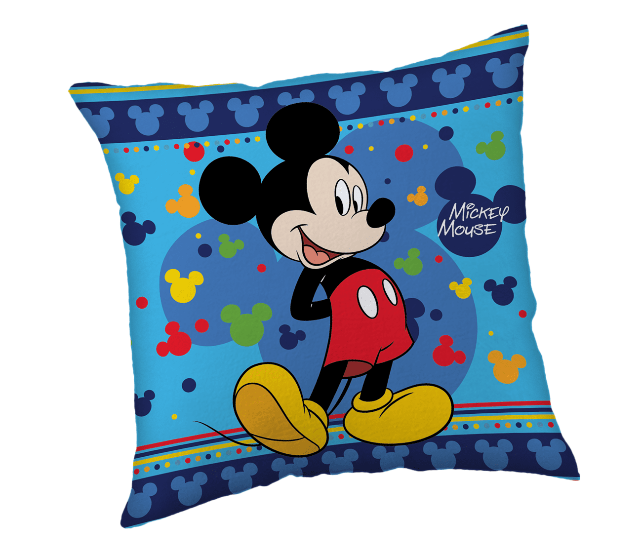 Jerry Fabrics Dekorační polštářek 40x40 cm - Mickey 