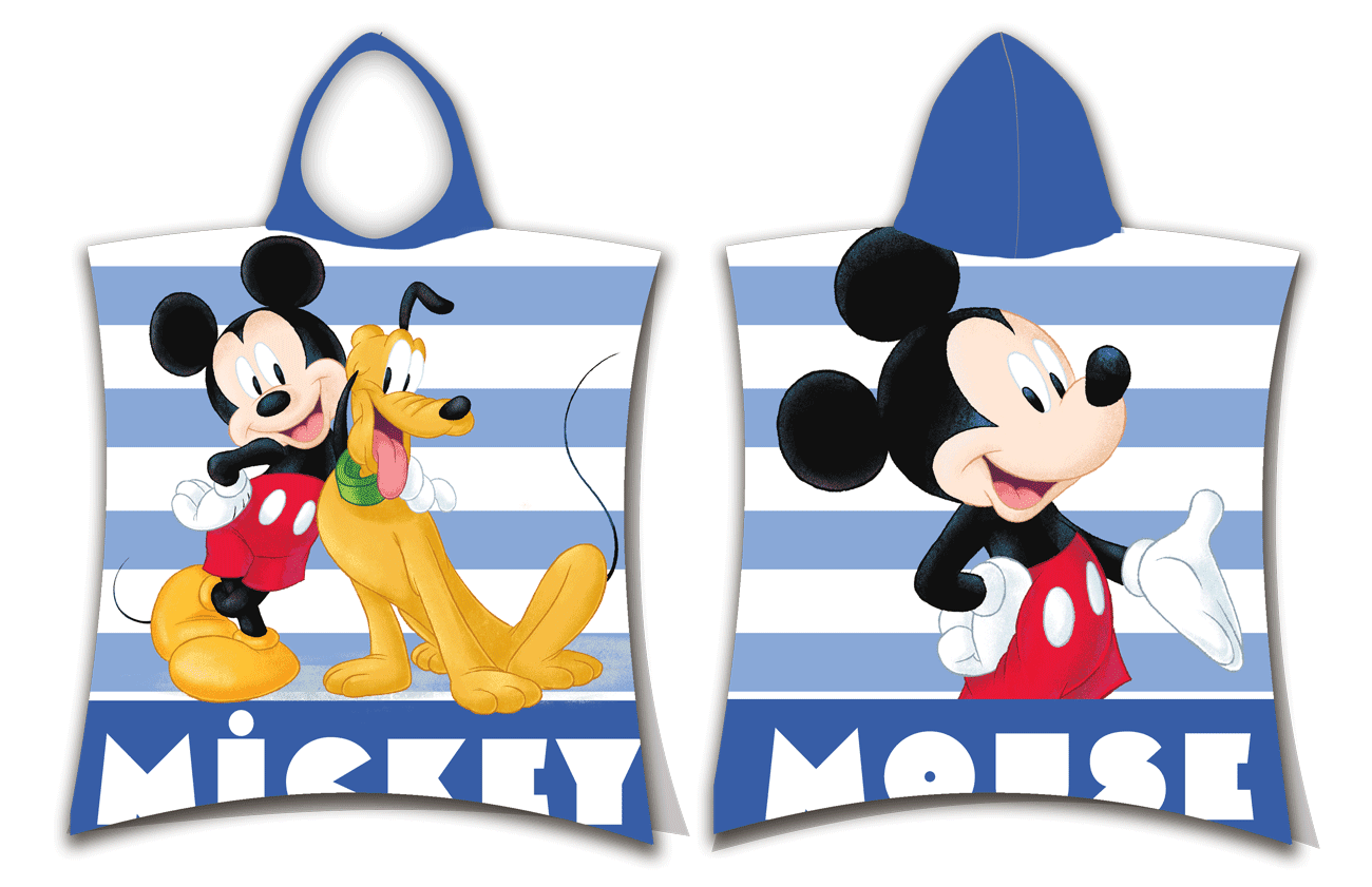 Jerry Fabrics Dětské pončo 50x115 cm - Mickey 