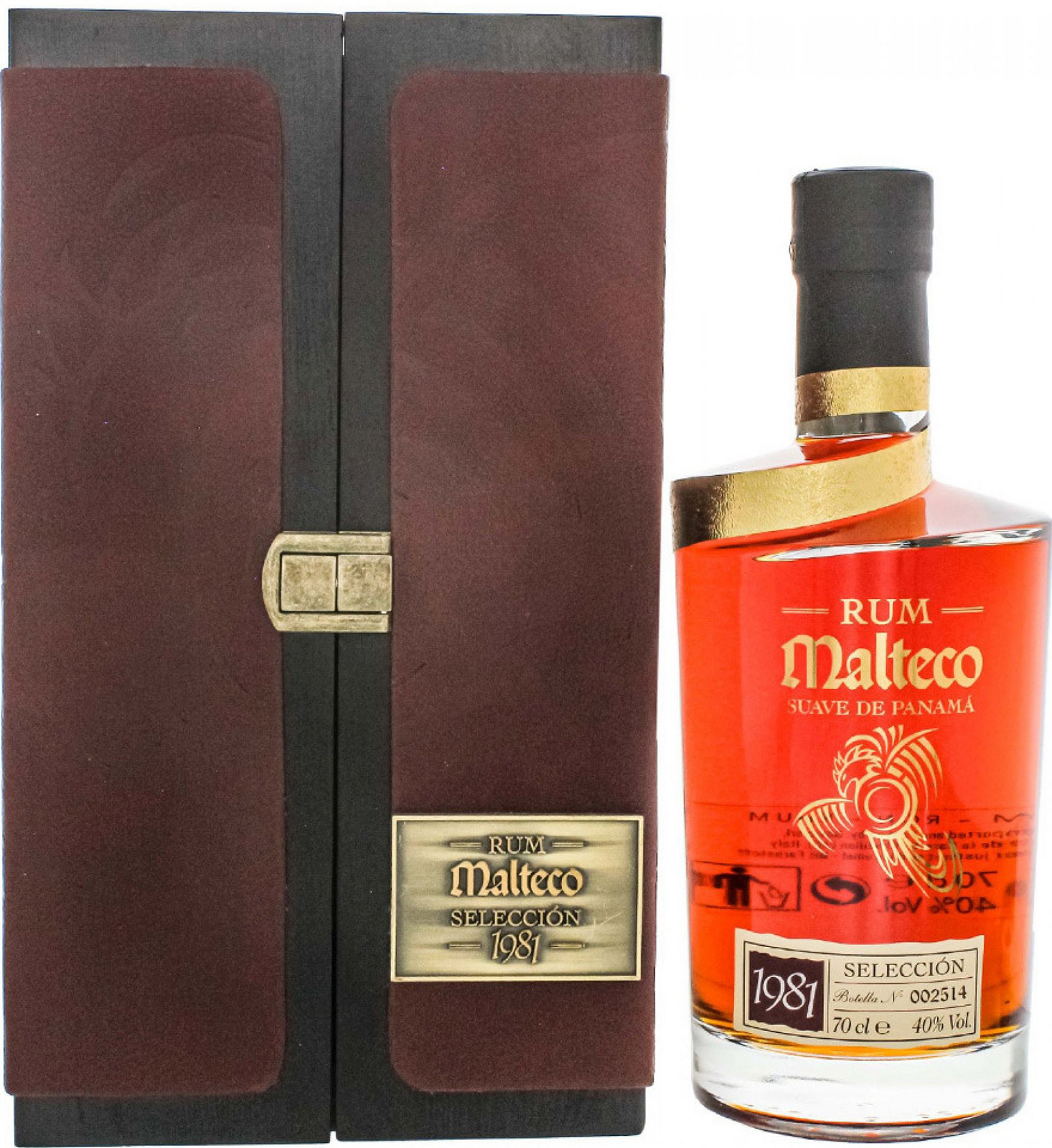 Malteco 1981 Seleccion vintage rum of Guatemala 40% 0,7l