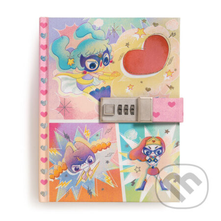 Lam: Tajný zápisník so zámkom na číselný kód - Djeco