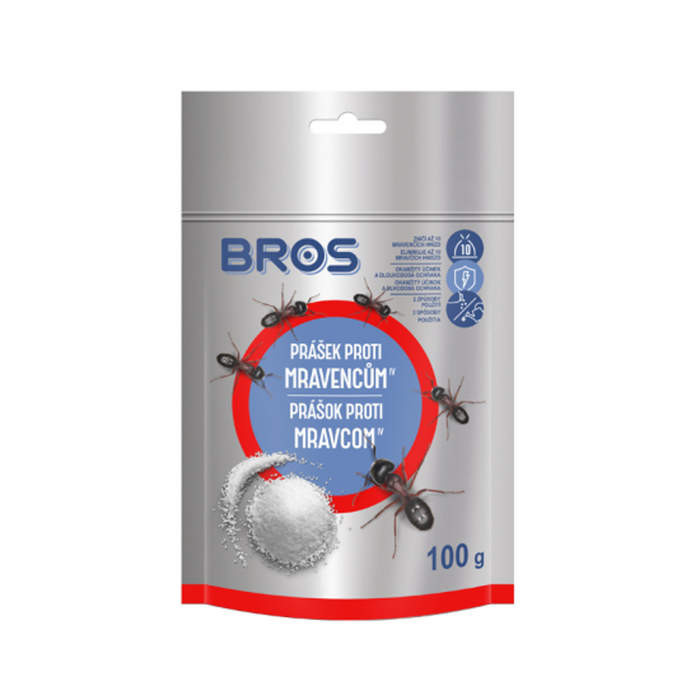 Prášek na mravence BROS sáček 100g