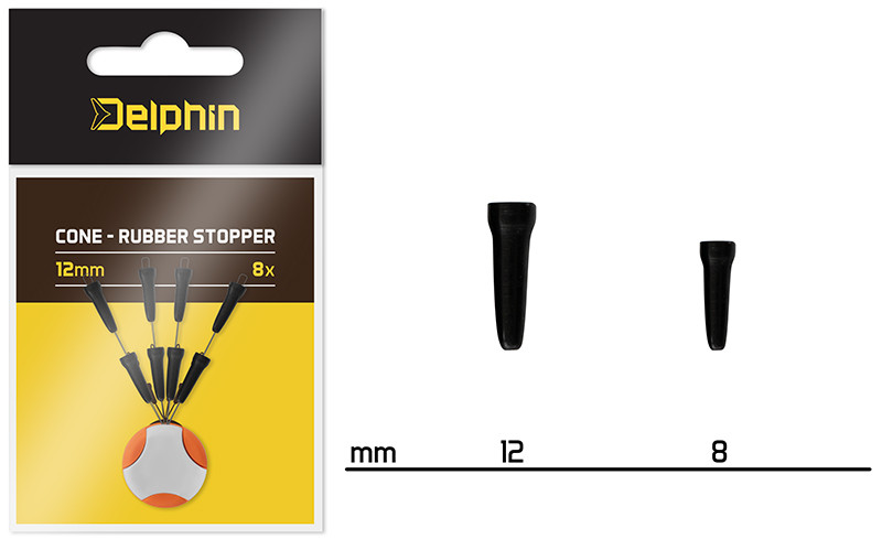 Cone - Rubber stopper-8mm