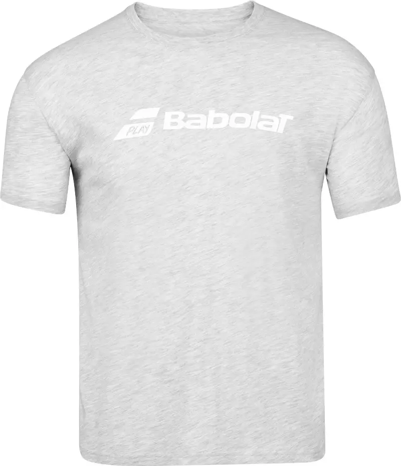 Pánské tričko Babolat  Exercise Tee Grey M