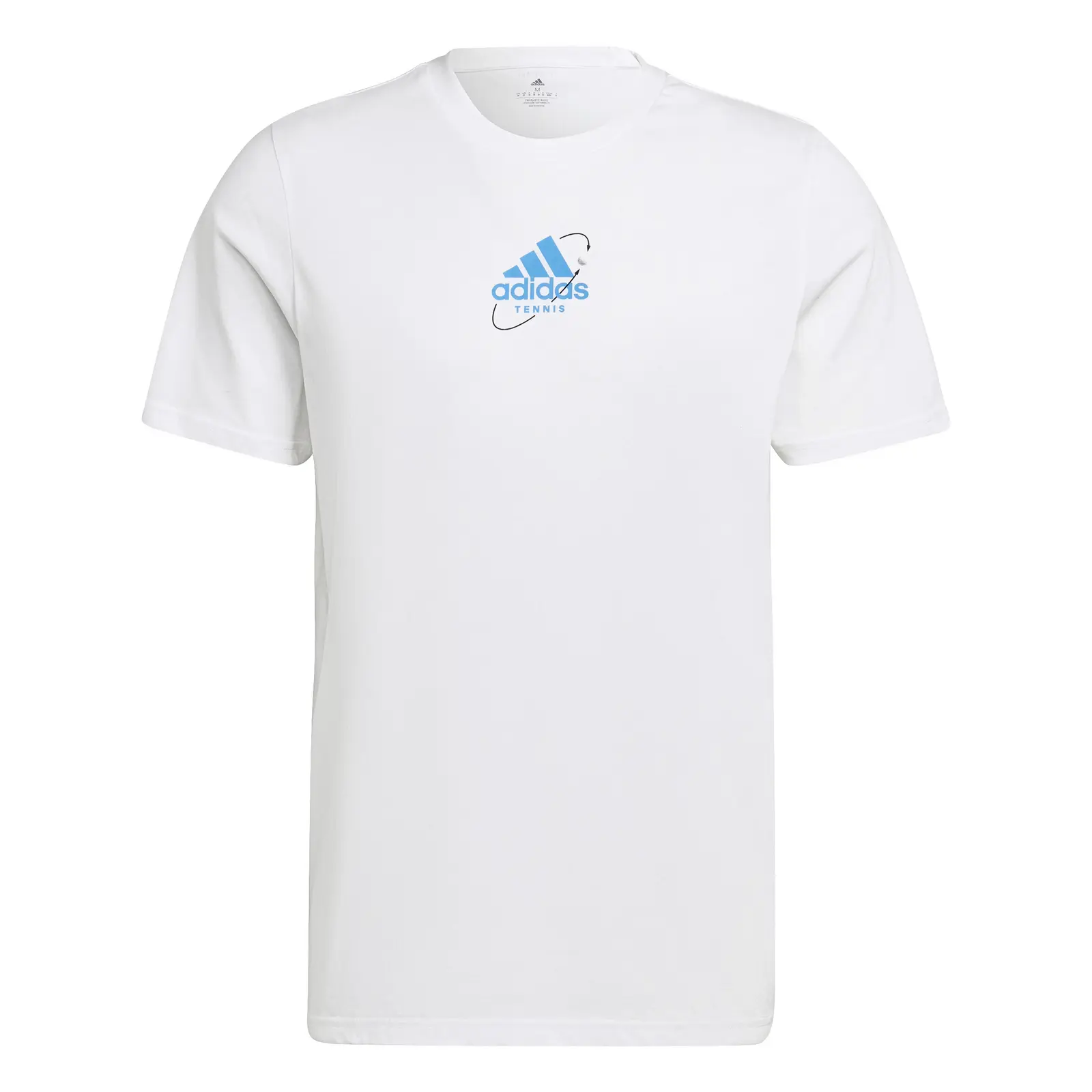 Pánské tričko adidas  Thiem Graphic Tee White L