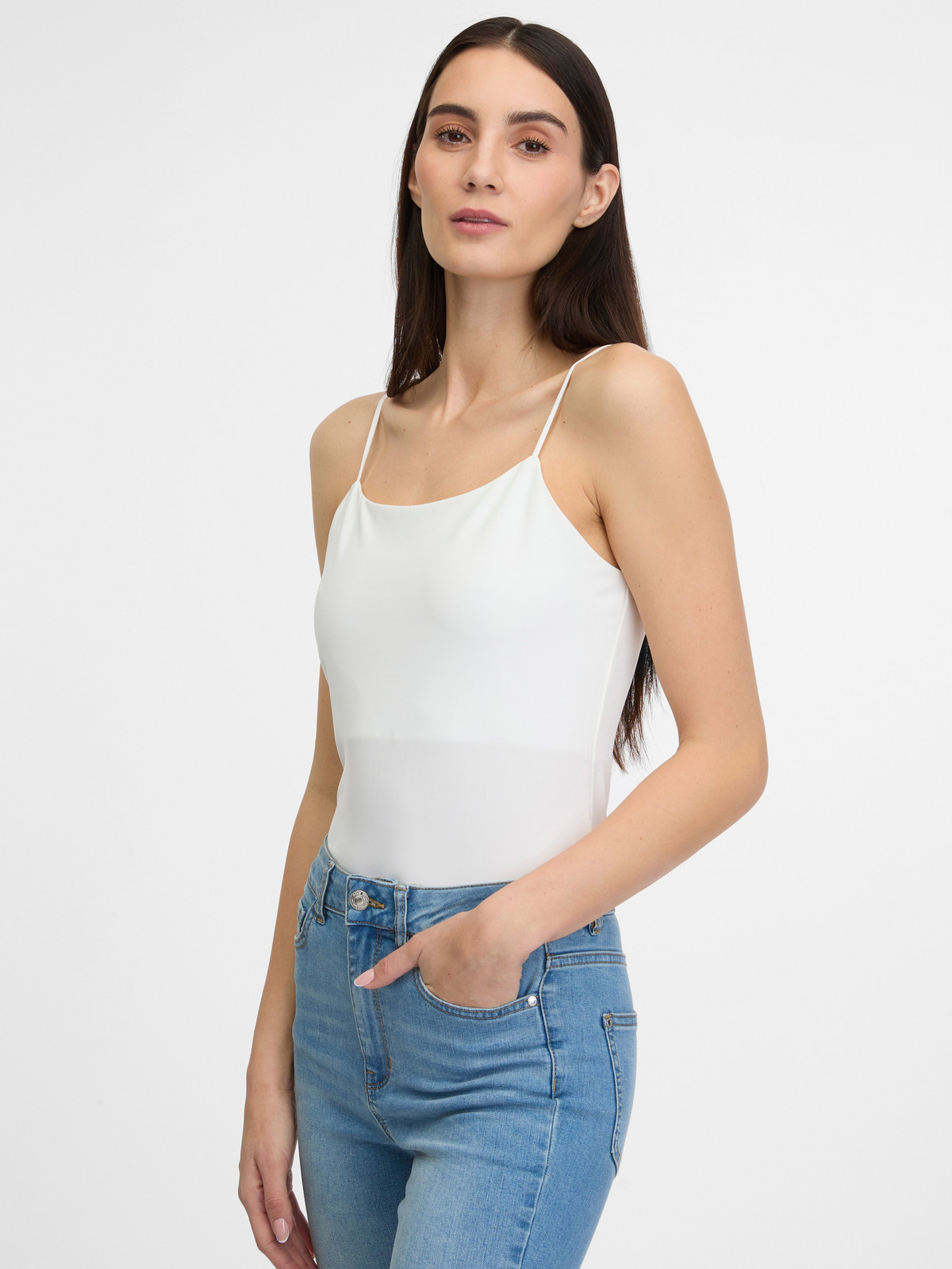 Orsay Sada dvou dámských tílek v černé a bílé barvě - Dámské