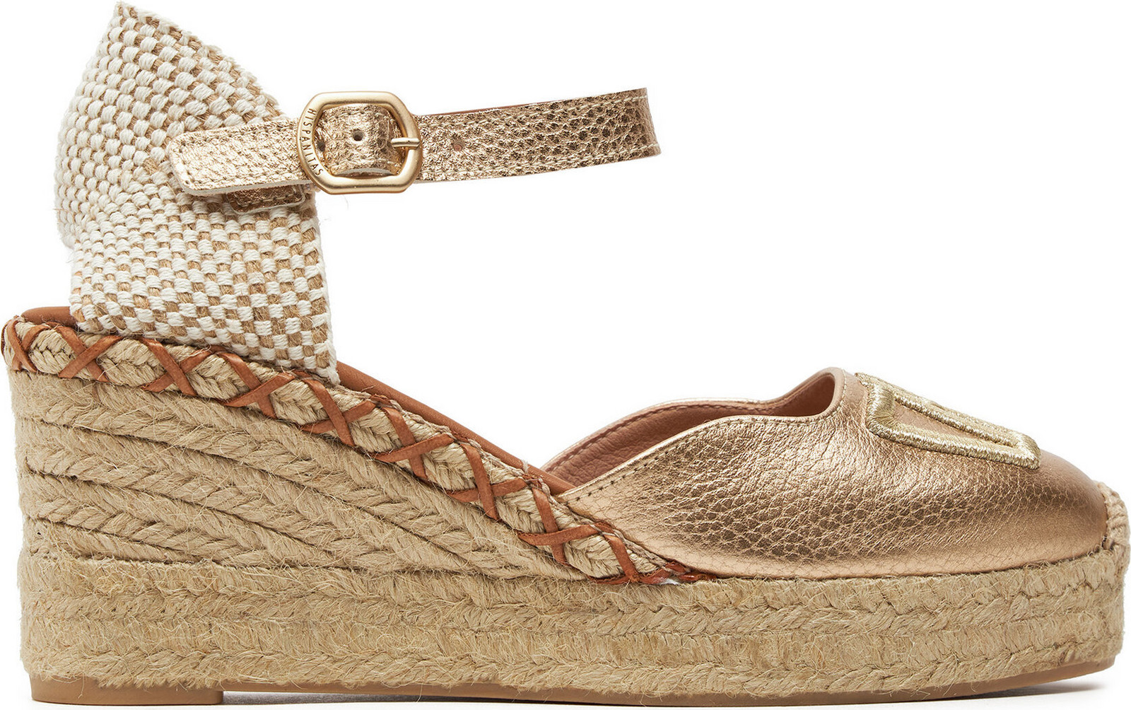 Espadrilky Hispanitas Boleromet-V24 HV243449 Zlatá