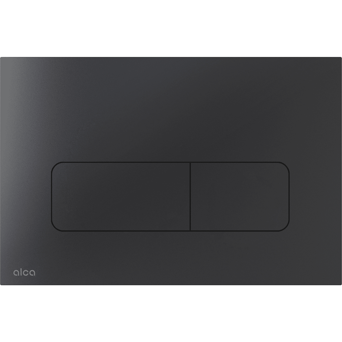 Alcadrain FLAT MOON-BLACK ovládací tlačítko - moon černé matné (dříve Alcaplast)