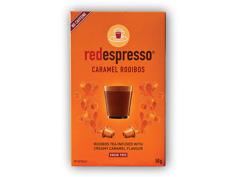 Rooibos Company Red Espresso Caramel kapsle 10 x 5g