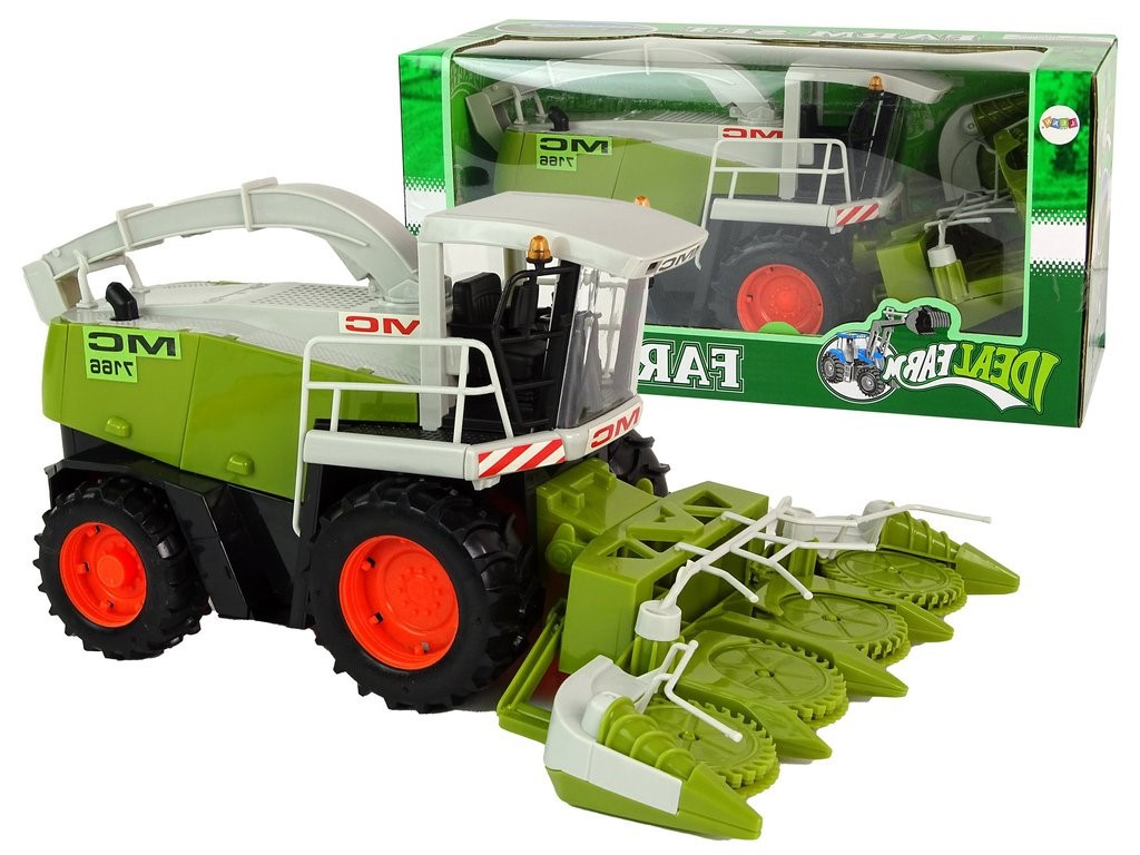 mamido Velký kombajn s pohyblivými částmi MC 7166 zelený