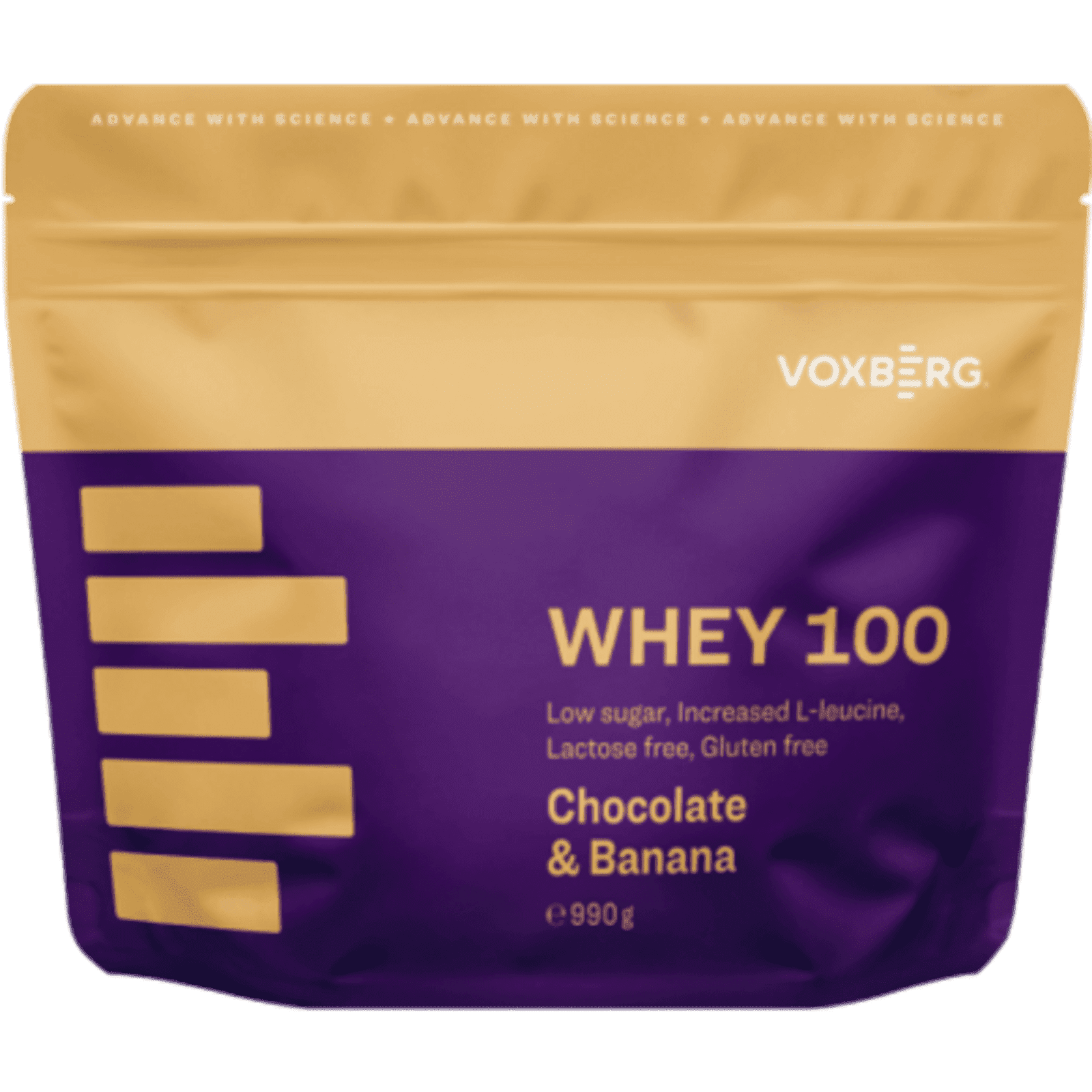 Voxberg Whey Protein 100 čokoláda a banán 990 g