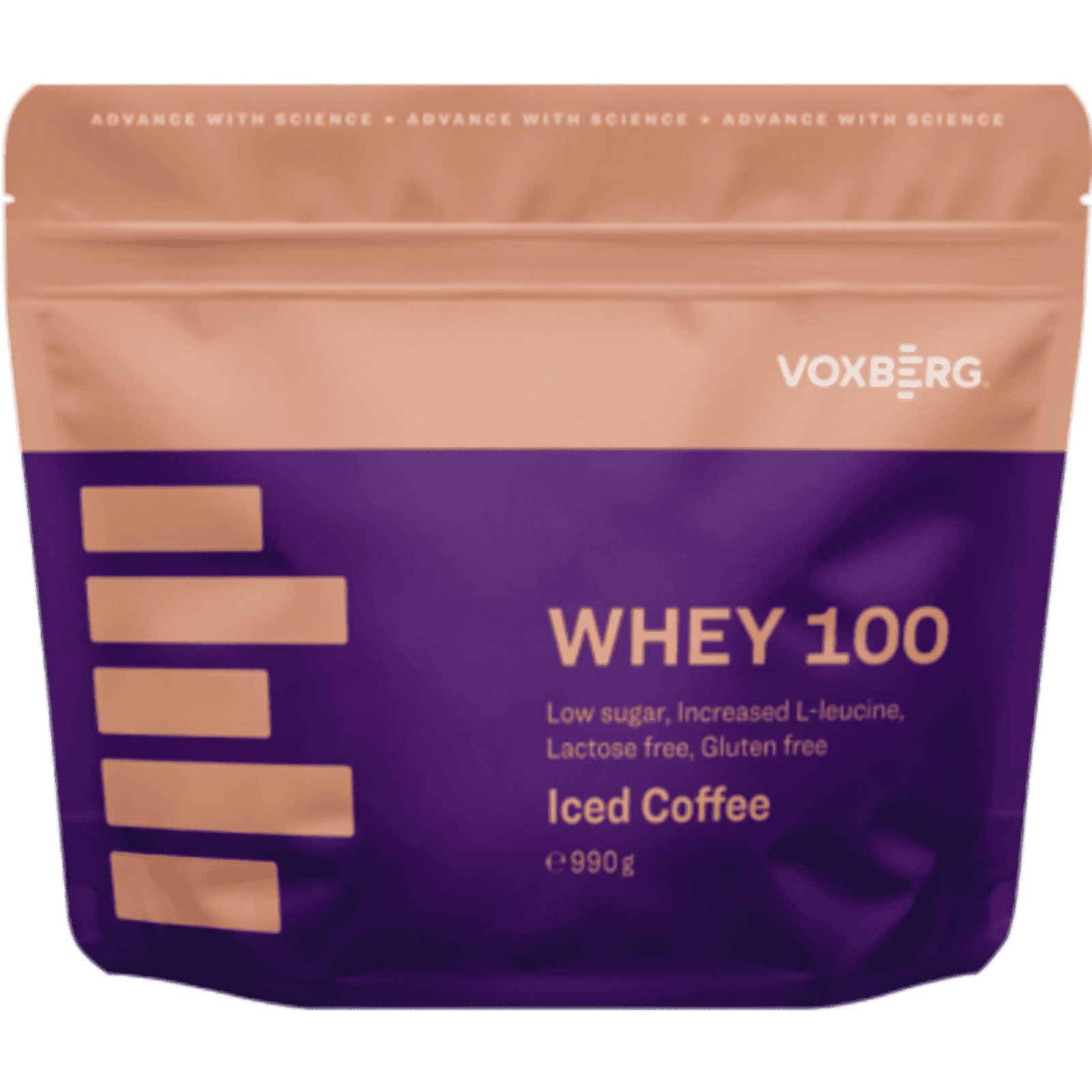 Voxberg Whey Protein 100 ledová káva 990 g