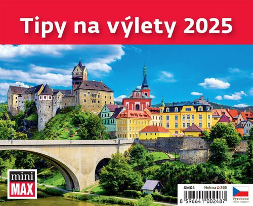 Tipy na výlety 2025 - stolní kalendář