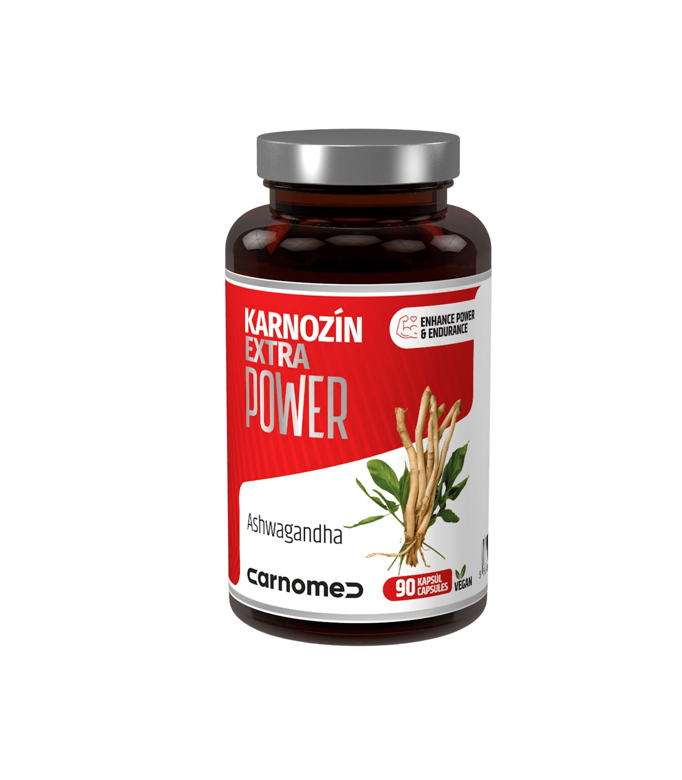 CarnoMed Karnosin Extra Power 90 kapslí