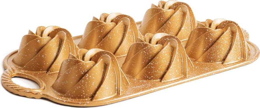 Hliníková forma na pečení mini bábovky Dahlia – Bonami Selection