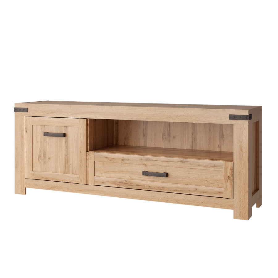 Tempo Kondela RTV stolek MORATIZ 1D1S/160 - dub wotan