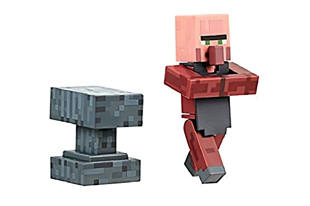 bHome Figurka Minecraft Vesničan s příslušenstvím FIBH1694