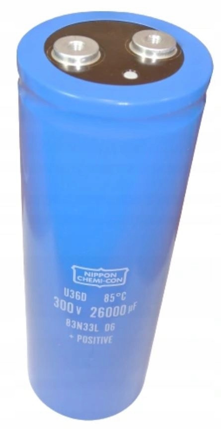 Kondenzátor 26000uF 300V 85°C 76x219mm [1ks]