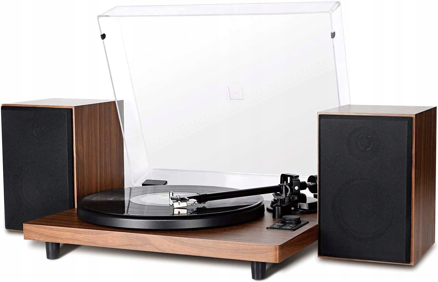 Vinylový gramofon bluetooth usb vinylová deska reproduktory kompatibilní systém