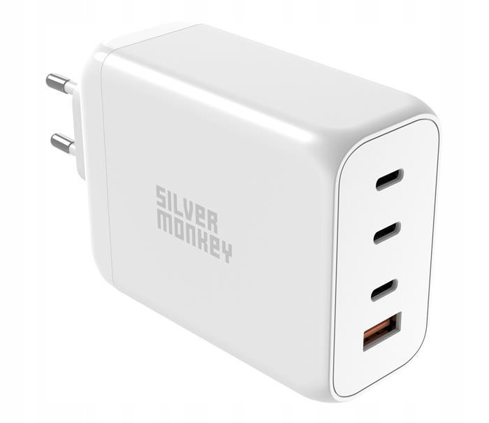 Nabíječka Silver Monkey GaN 200W Usb-c Pd Usb 3.0