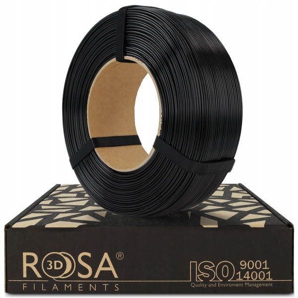 Filament Rosa3D ReFill Pet-g Ht Black/Black 1000g