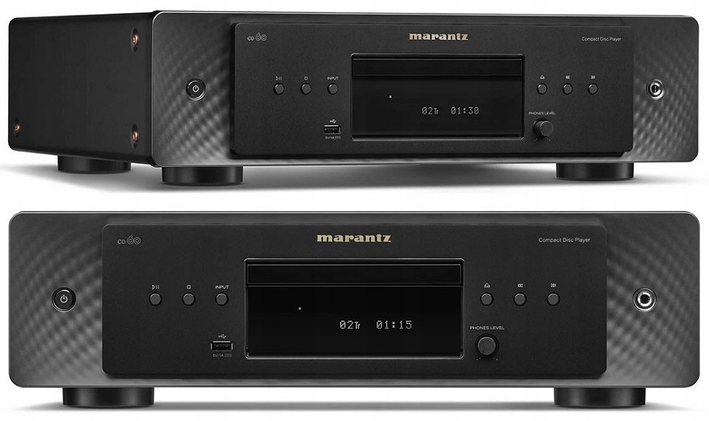 Marantz CD60 Black-black Jedinečný, Magický Zvuk CD Usb Desek