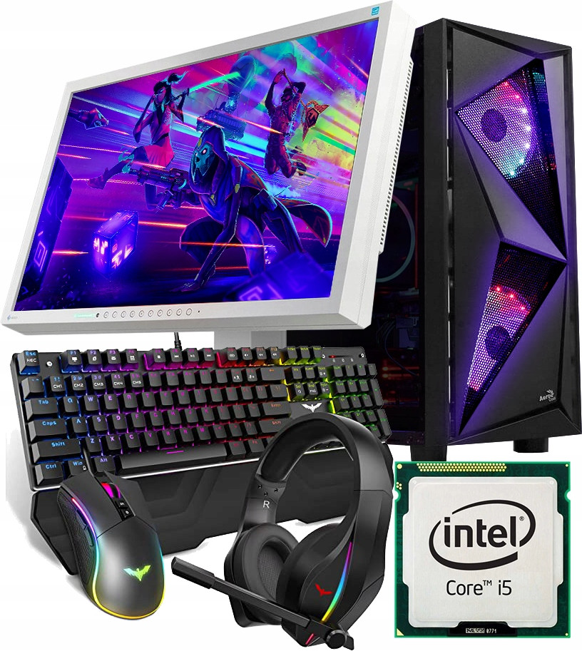 Set Počítač pro hráče i5 8GB Ssd Windows Rgb