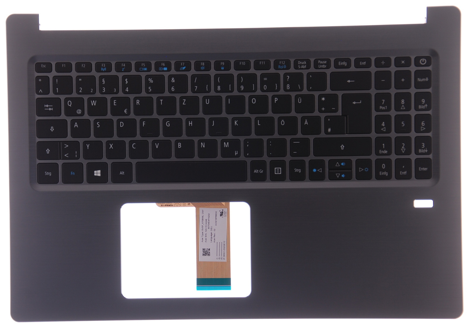 Palmrest s klávesnicí Acer Swift SF315-41 De A+