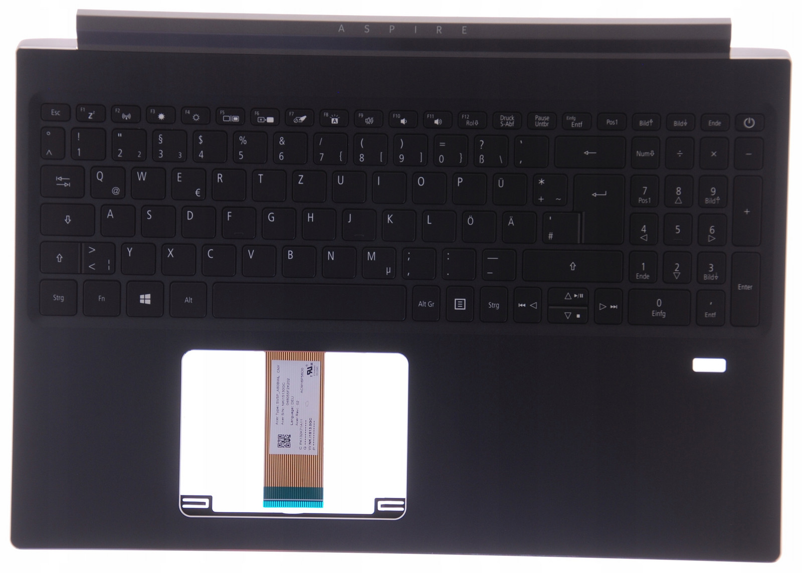 Palmrest s klávesnicí Acer Aspire A715-74G De A+