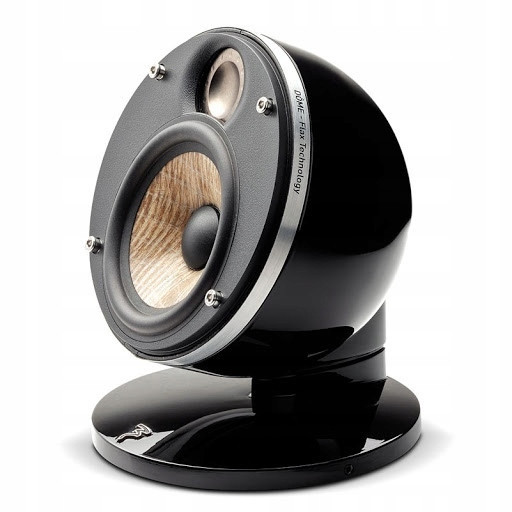 Focal Dome Flax Black Nádherný Design A Jedinečný Zvuk Made In France