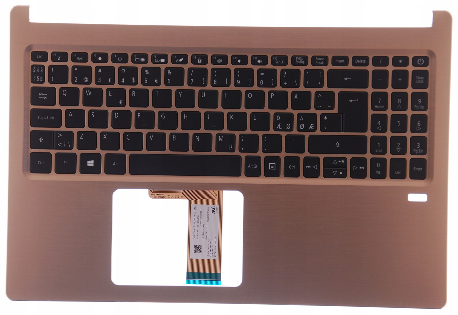 Palmrest s klávesnicí Acer Swift SF315-52 Pl A+