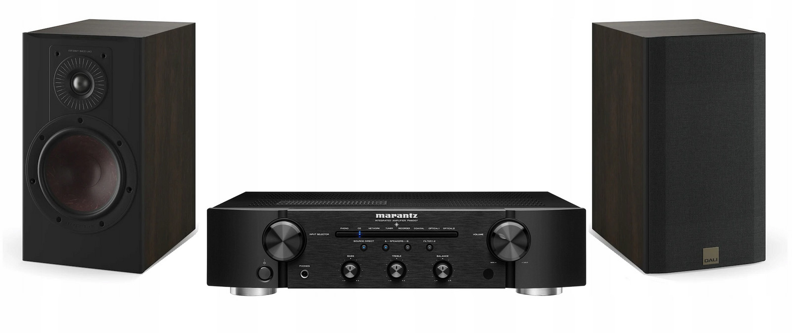 Dali Opticon 2 Tobbaco Oak Marantz PM6007 Stereo Pro Milovníky Relaxace