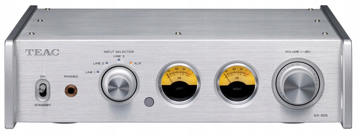 Teac AX-505 Silver Fenomenální Zvuk Japonské Mistrovství Řemesel